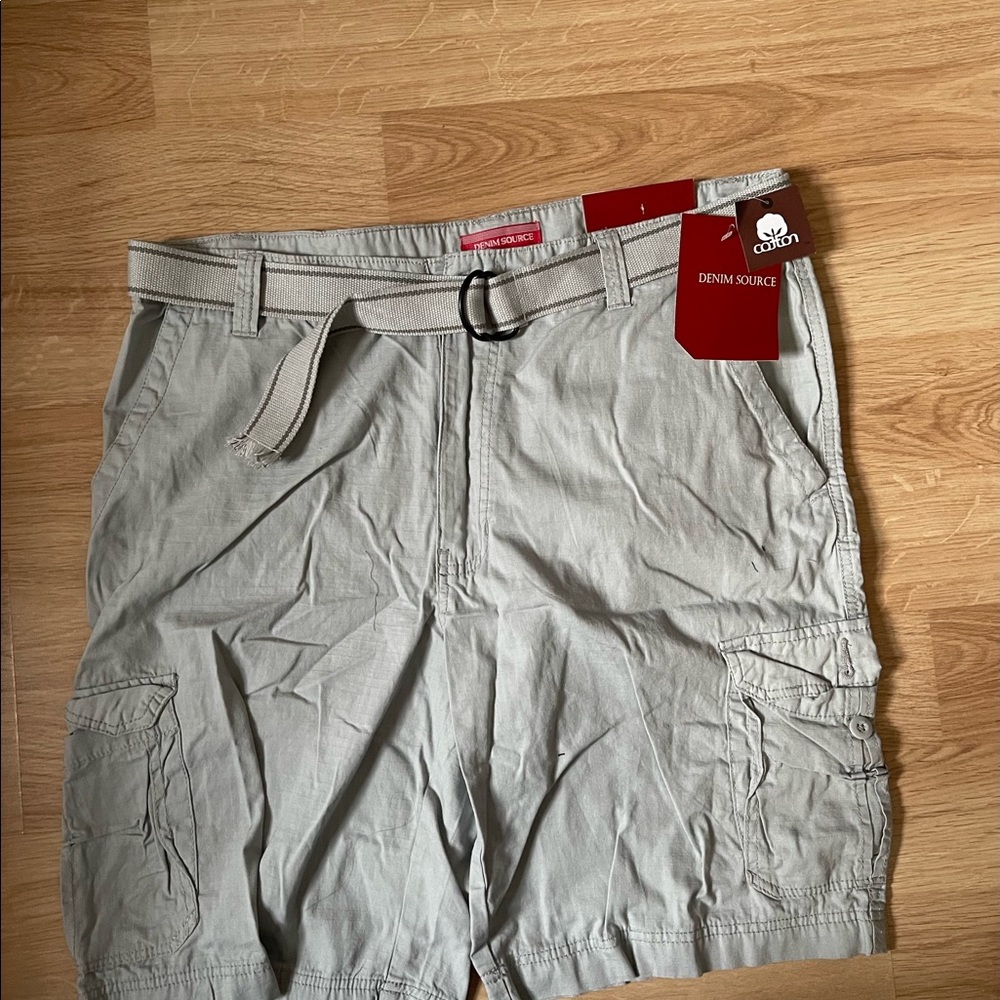 Mens gray khaki shorts NET denim source
